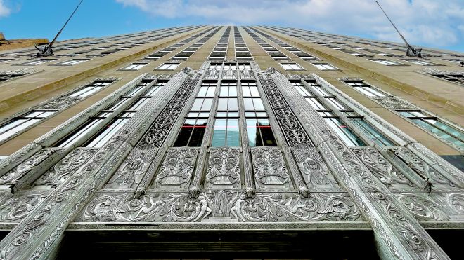 Entrance to First National Building